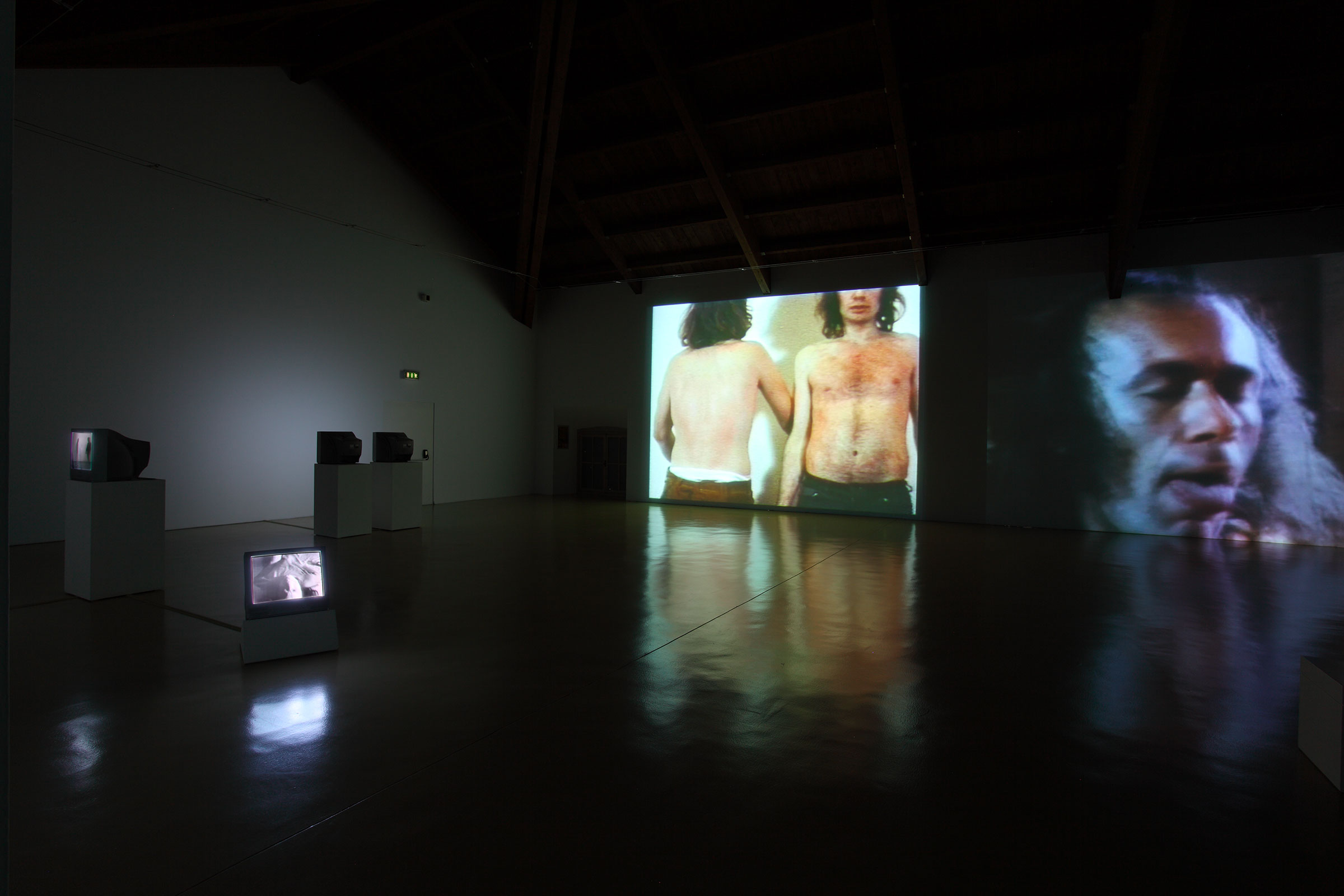 u0022Vito Acconci: u0027Film=Landscape, Video=Close-Upu0027u0022, installation view